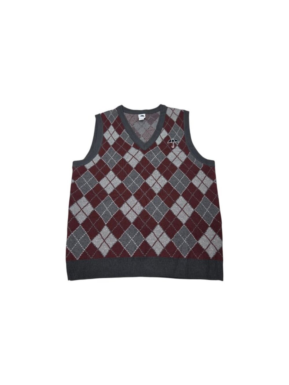 The Umbrella Academy Sweater Vest Argyle Diamond Men's Small EUC